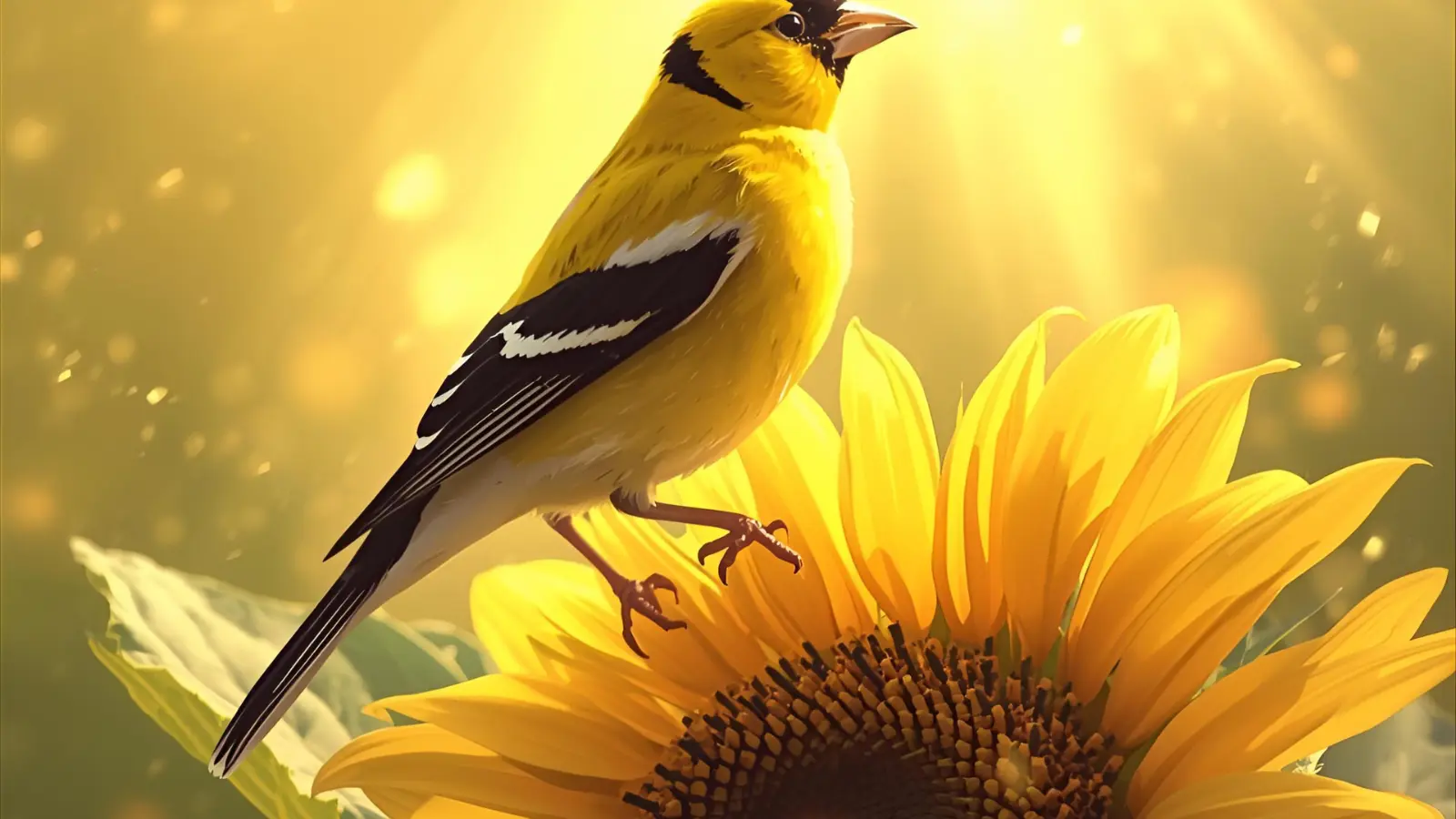 yellow finch symbolism