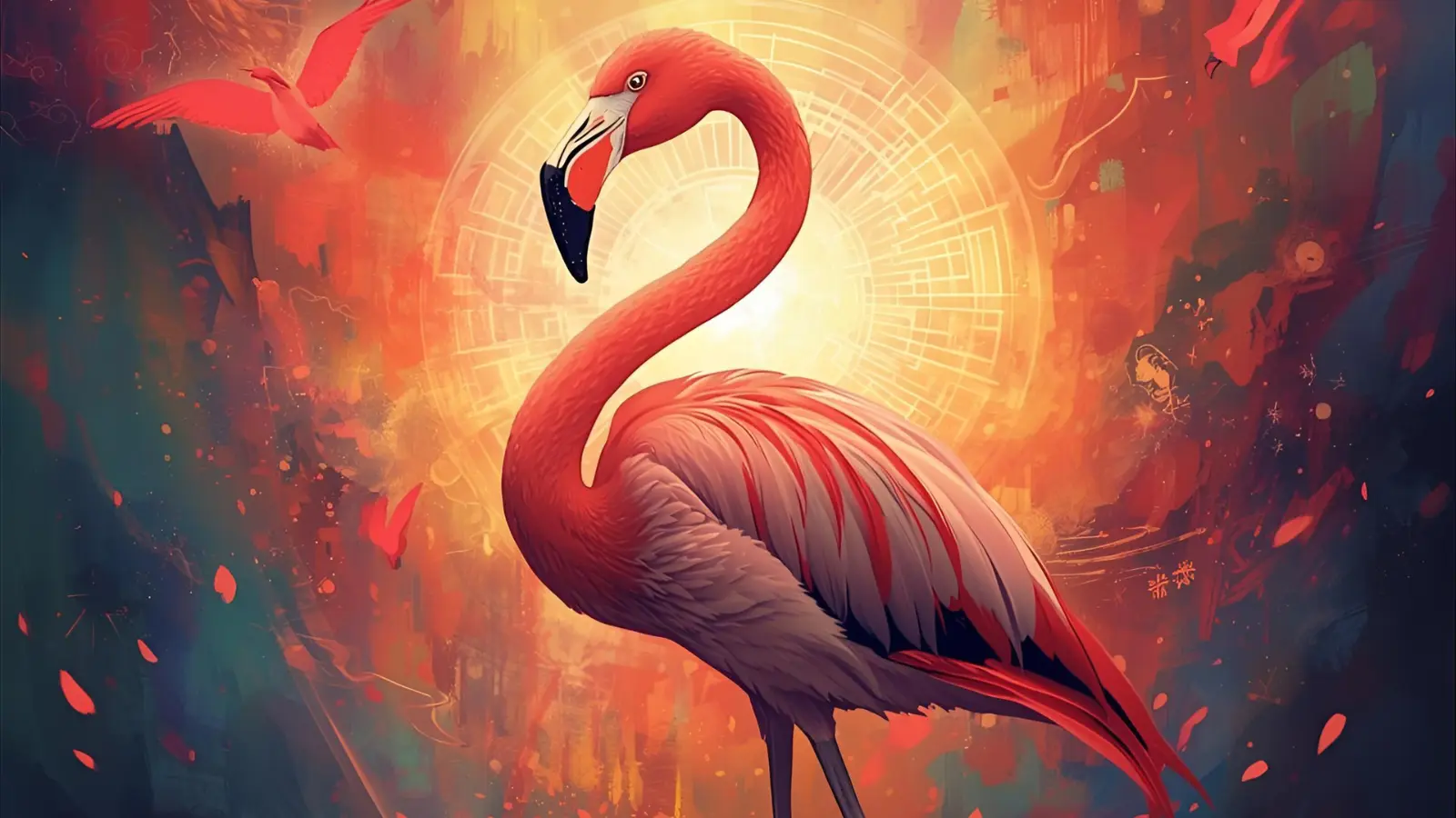 flamingo symbolism bible