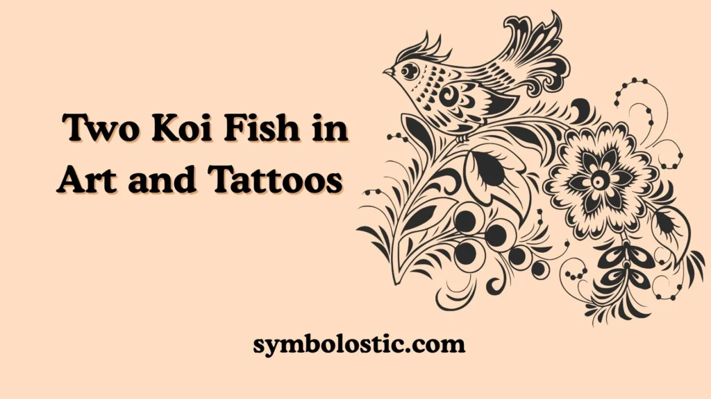 Two Koi Fish in Art and Tattoos