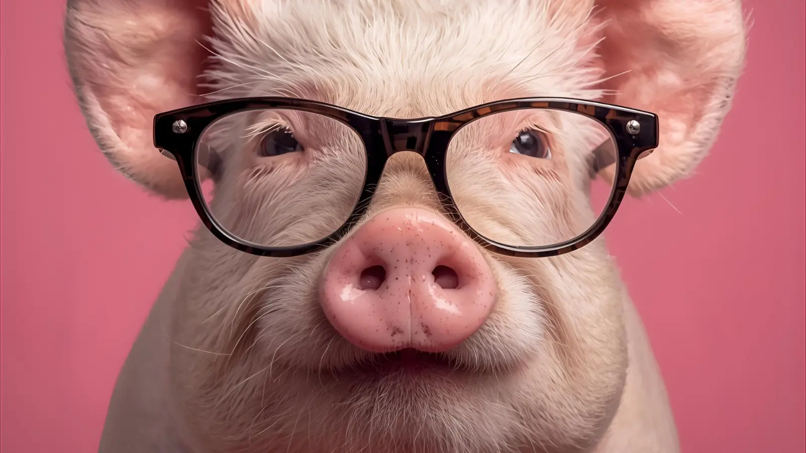 piggy's glasses symbolism