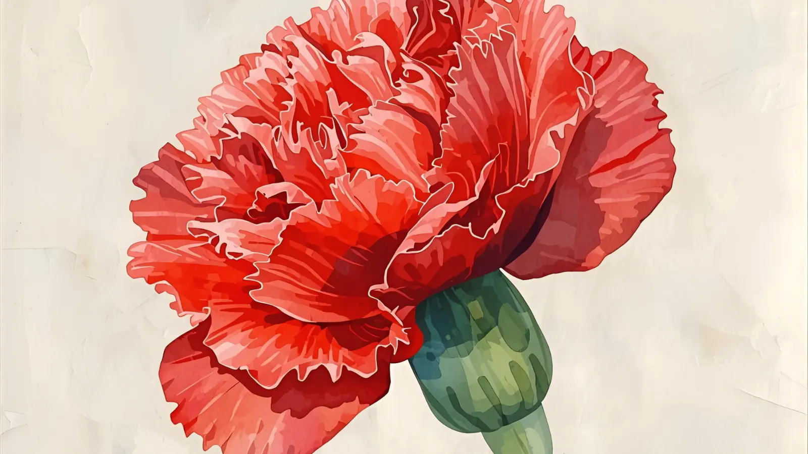 red carnation symbolism