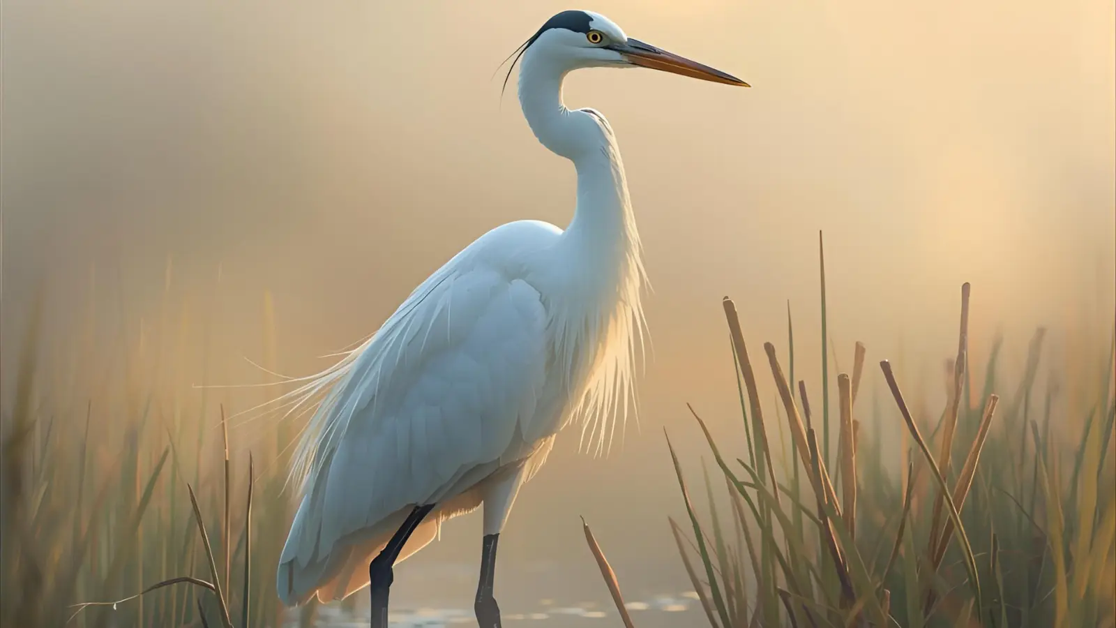 white crane symbolism