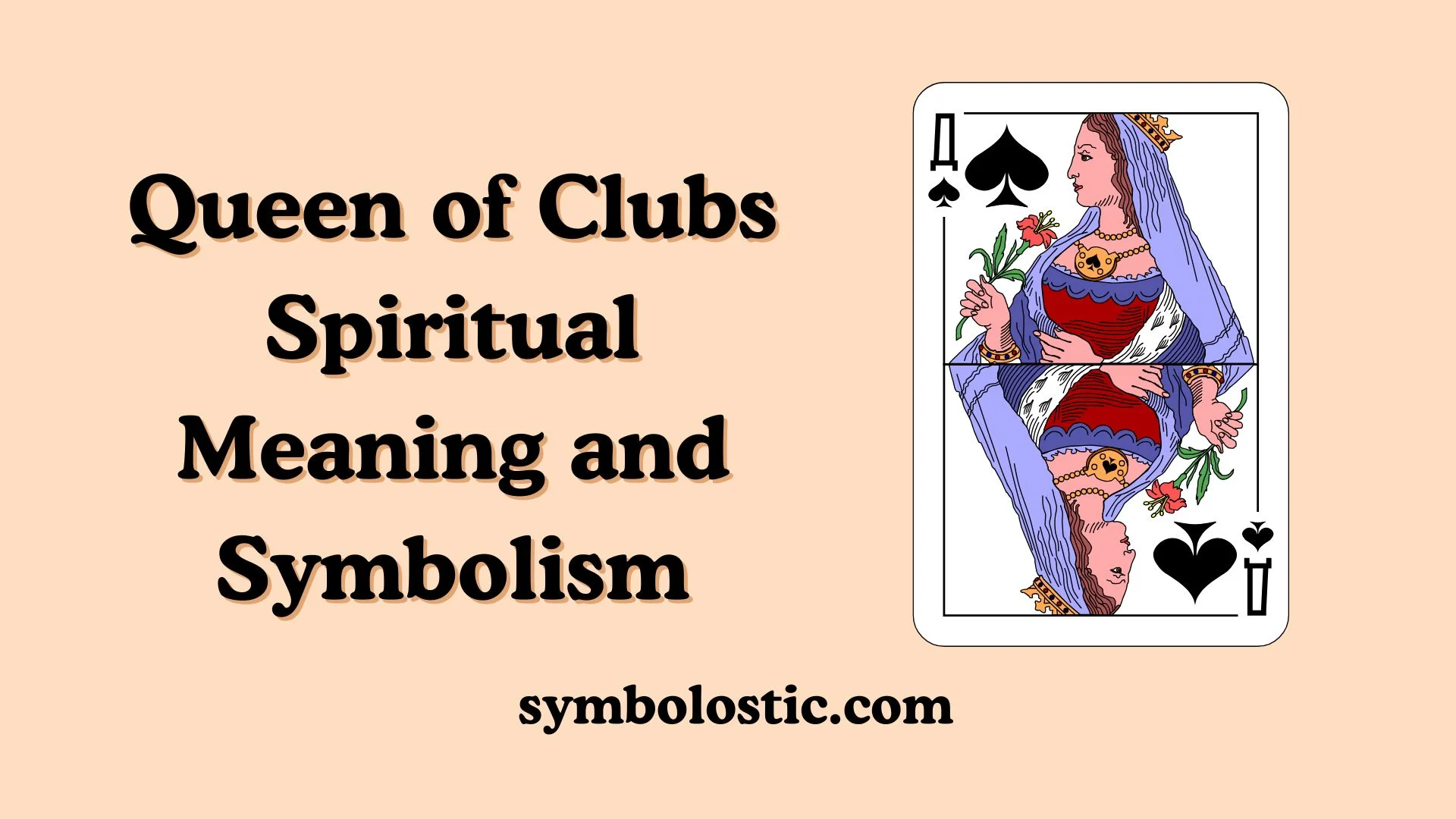 Queen of Clubs Spiritual Meaning and Symbolism