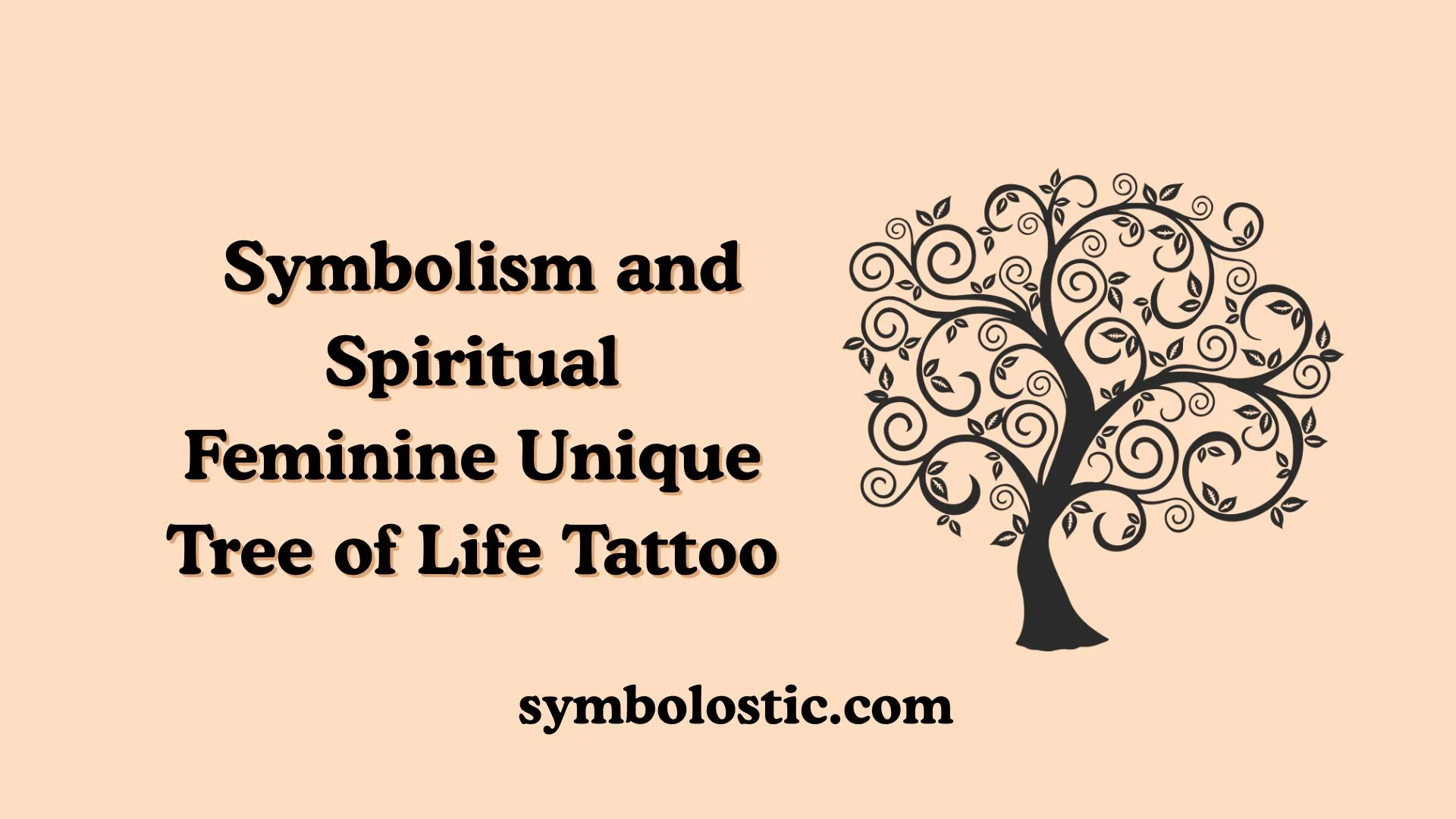  Symbolism and Spiritual Feminine Unique Tree of Life Tattoo