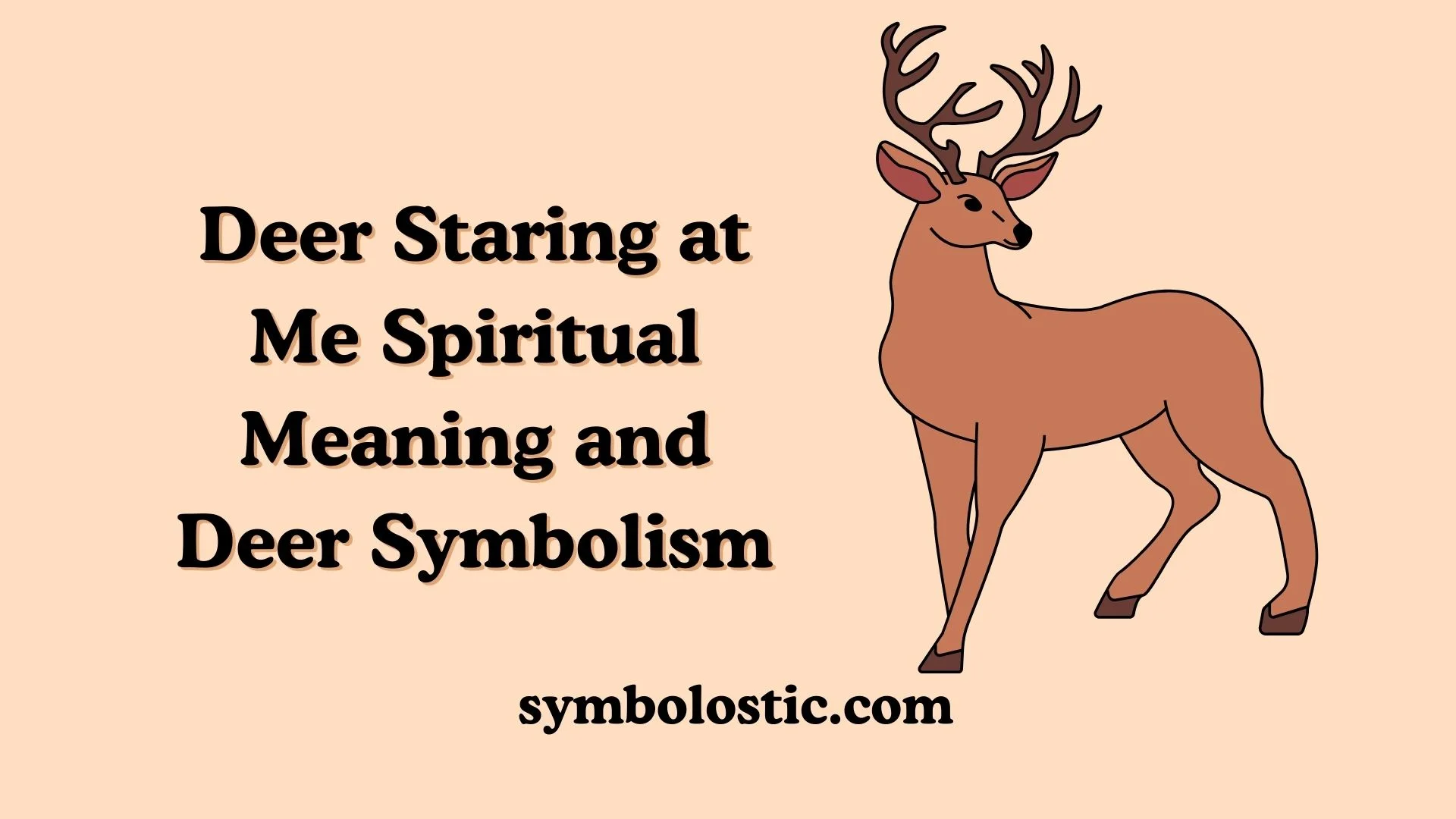 Deer Staring at Me Spiritual Meaning and Deer Symbolism